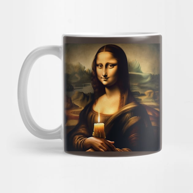 Mona Lisa Candlemas Glow by Edd Paint Something